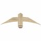 Ekena Millwork Bellingham Rough Sawn Timber Gable Bracket, Douglas Fir, 36"W x 10"H x 4"D x 4"F, 7/12 Pitch GBW036X10X0404BEL00RDF - alternate 1